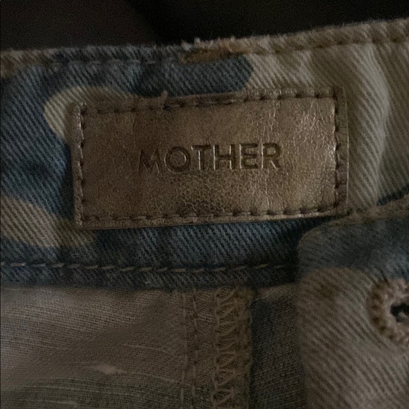MOTHER Camo Jean Shorts - Picture 2 of 4
